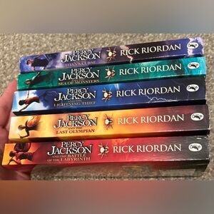 Percy Jackson Book Set by Rick Riordan